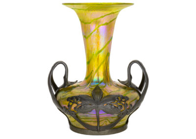Fritz Heckert – Changeant vase with Van Hauten mount