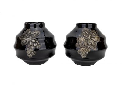 Doyen – Art Deco vases with pewter decoration