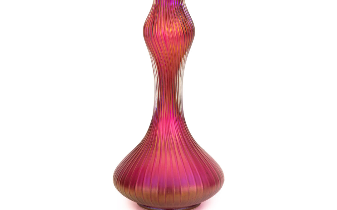 Josef Rindskopf – Ribbed vase