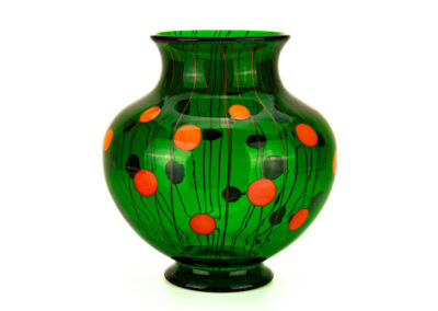Johann Loetz Witwe – Phänomen Genre 2079 vase – Imperial Green – 1908