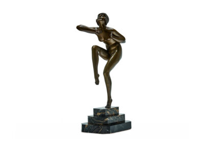 Demetre H. Chiparus – Bronze Art Deco statue “Rapture” – Édition Etling, Paris