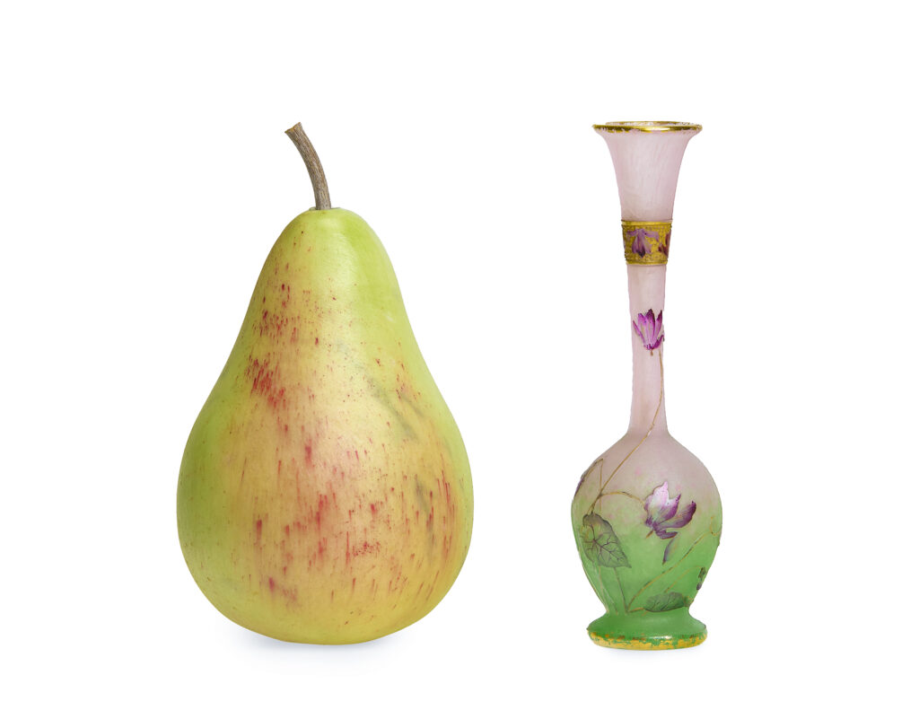 Daum Freres Nancy Cycladen Vase Art Nouveau