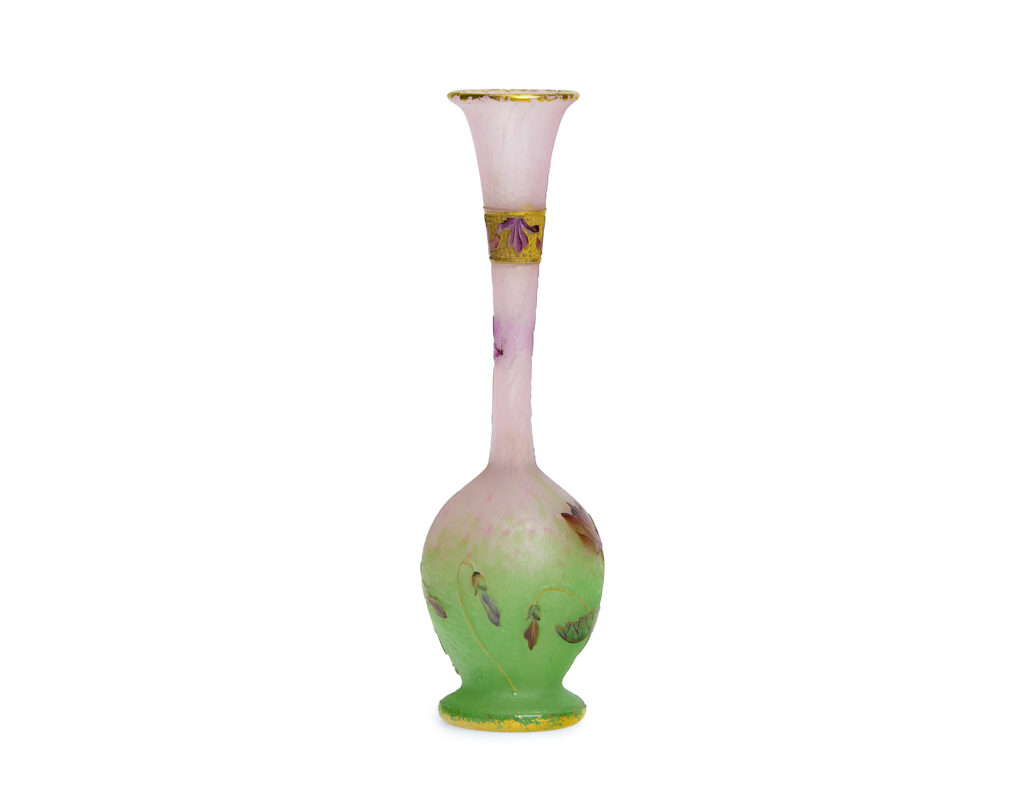Daum Freres Nancy Cycladen Vase Art Nouveau