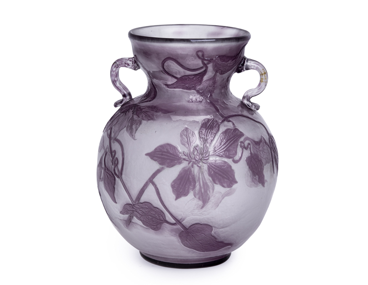 Émile Gallé – Clematis vaas (Verre Parlant)