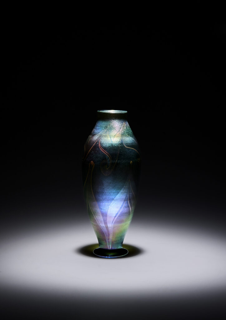 Louis Comfort Tiffany Favrile glass Art Nouveau Vase